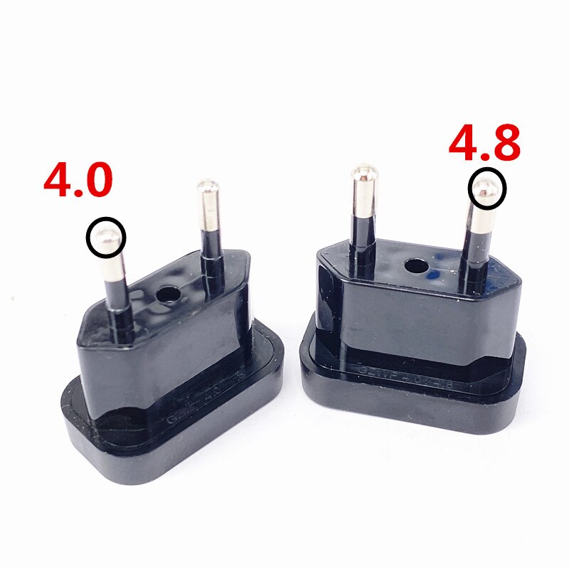 Ons China Naar Europese Eu Travel Adapter Met Veiligheid Sluiter Duitsland Power Stekker Connector Adapter