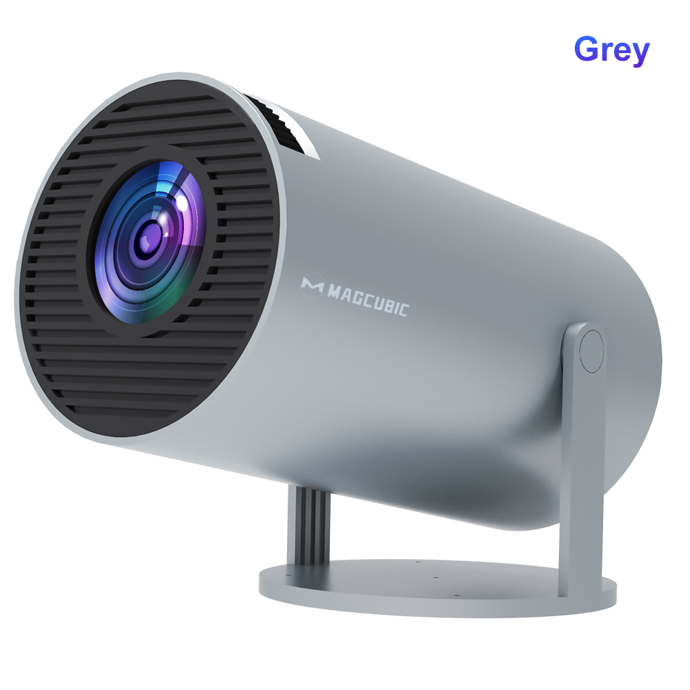 Projektor Magcubic Android 11 4K 1280 * 720P HY300 Dual Wifi 260ANSI 180 ° elastyczny przenośny projektor BT5.0 Cinema Outdoor HY300 Pro: Color2 / wtyczka UE