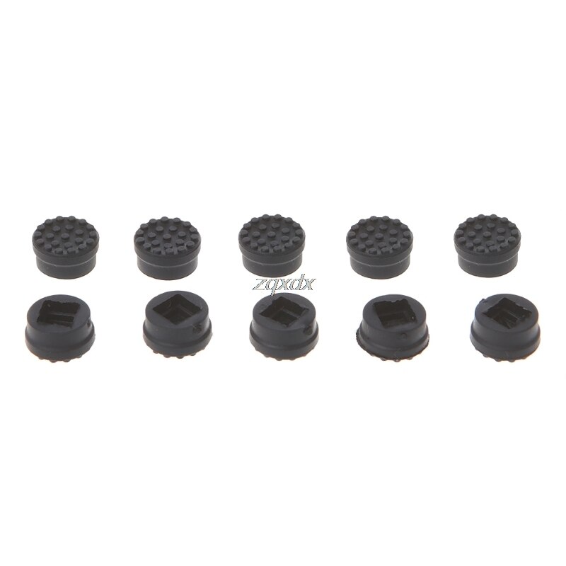 10 stuks aanwijzerdoppen voor hp laptop toetsenbord trackpoint little dot dop zwart/blauw kleur  z09