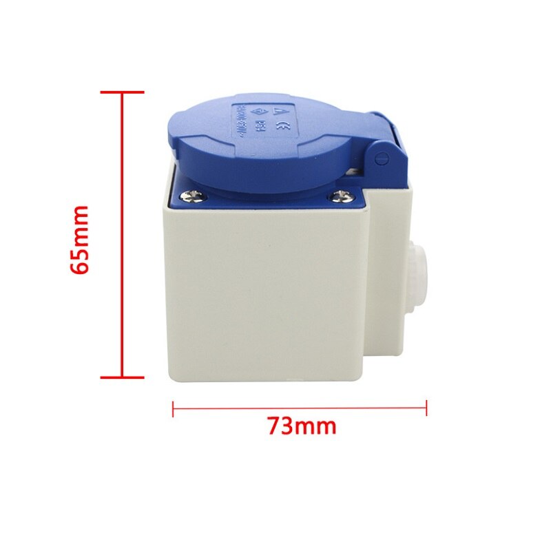 Anhänger Stecker 7 Polig Pvc Schwarz für Anhänger, Caravan und Trailer