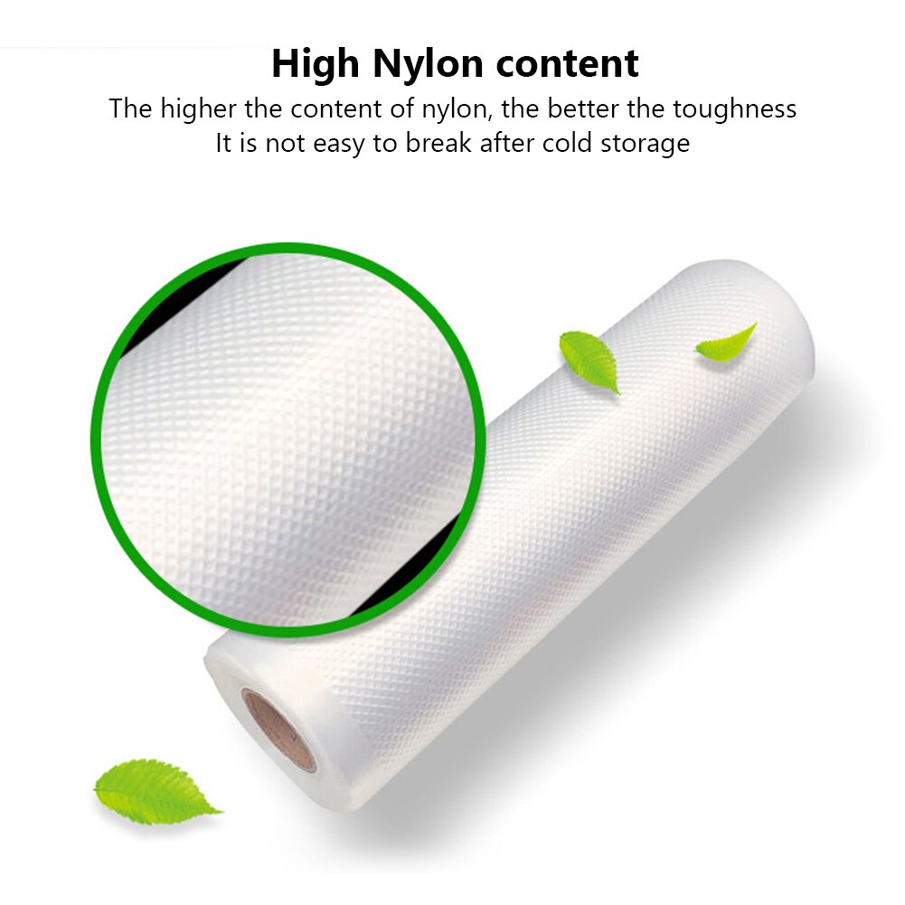 Geprägte Lebensmittel Schoner Lagerung Taschen Vakuum Versiegelung Taschen Küche Verpackung Rollen 12/15/20/25/28/30x50cm BPA FREI