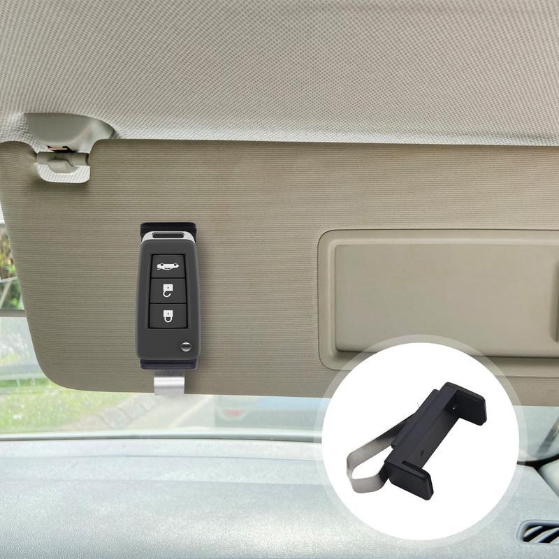 Support de clé de voiture réglable, clip de télécommande de portail, porte de garage, pare-soleil, 45-67mm