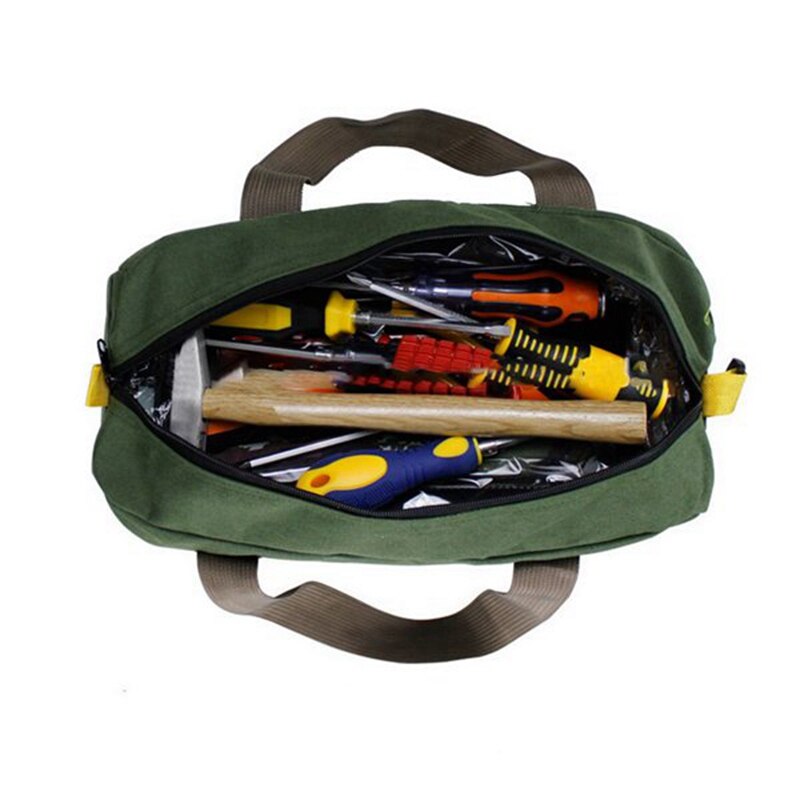 Multifunction Waterproof Oxford Cloth Tool Bags 12 Inch Storage Carry Bags Portable Toolkit for Electrician Household