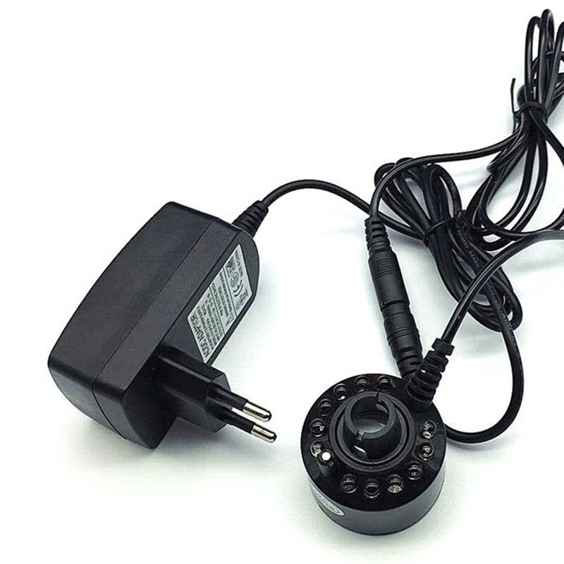 12 led  ac 100-240v industriell inkubator luftfuktare nebulisator rökmaskin drickande fontäner damm ultraljud dimma maker eu plug