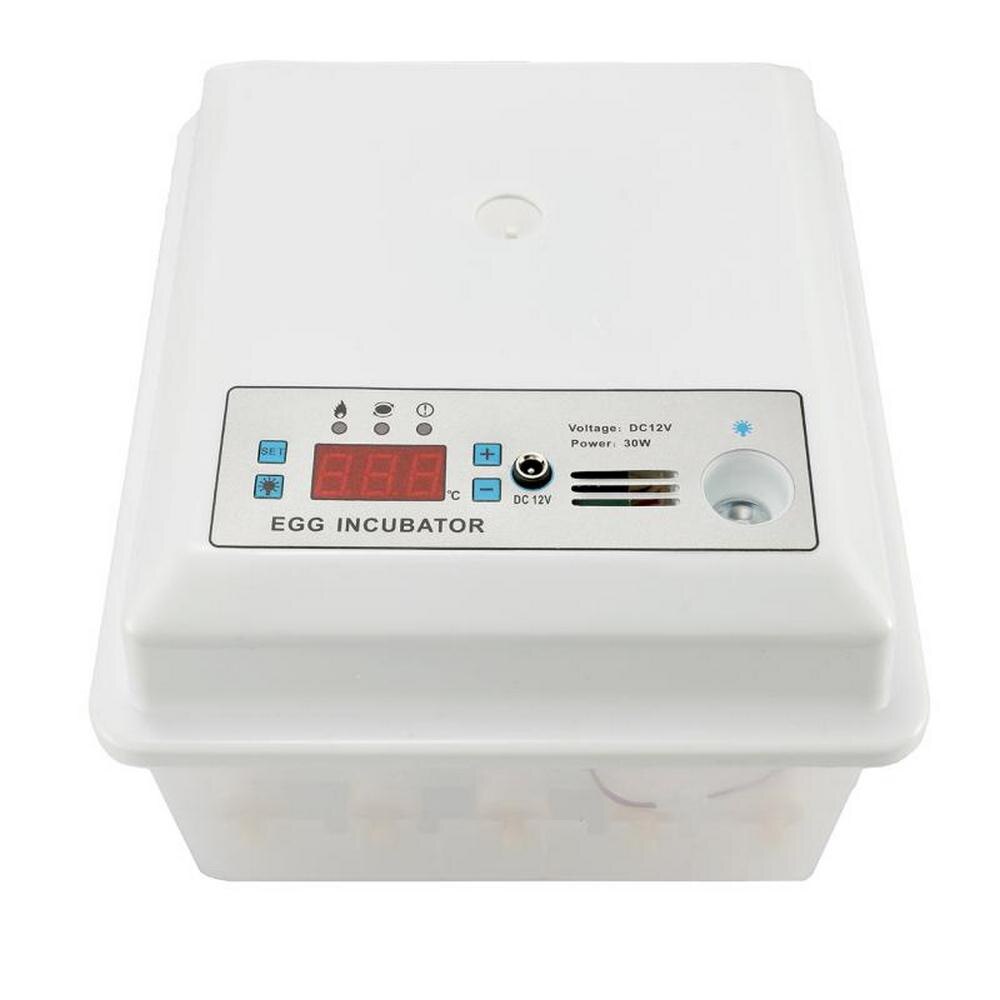 Eier Inkubator Brutgerät 30x27x18cm - Für 10-25 Eier Von Hühnern, Schildkröten & Reptilien