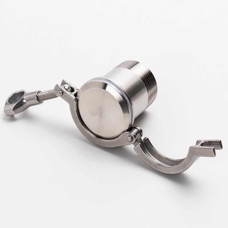77-91mm Sanitary End Cap Tri Clamp Ferrule Flange Stainless Steel SUS SS 304 For Homebrew Pipe Fitting
