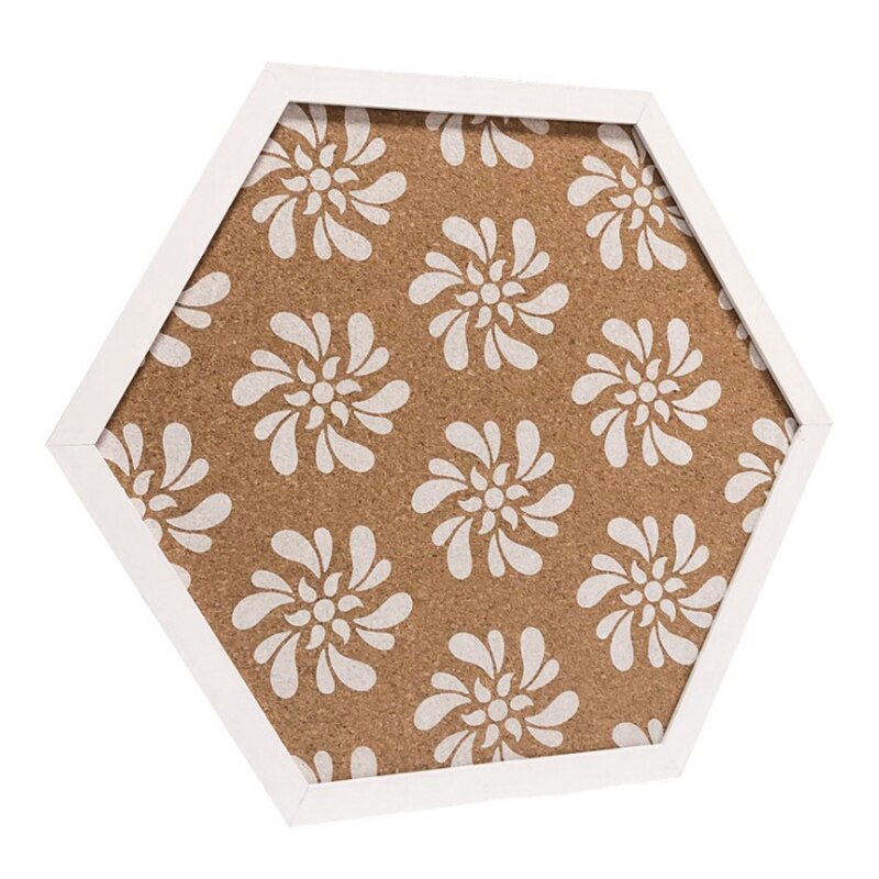 Cork Wood Wall Hanging Message Bulletin Board Frame Notice Note Memo Board for Home Office Shop School Photo Background