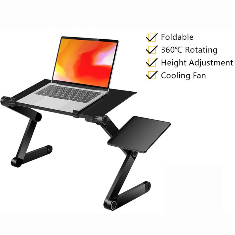 D2 Adjustable Laptop Desk Stand Portable Aluminum ... – Vicedeal