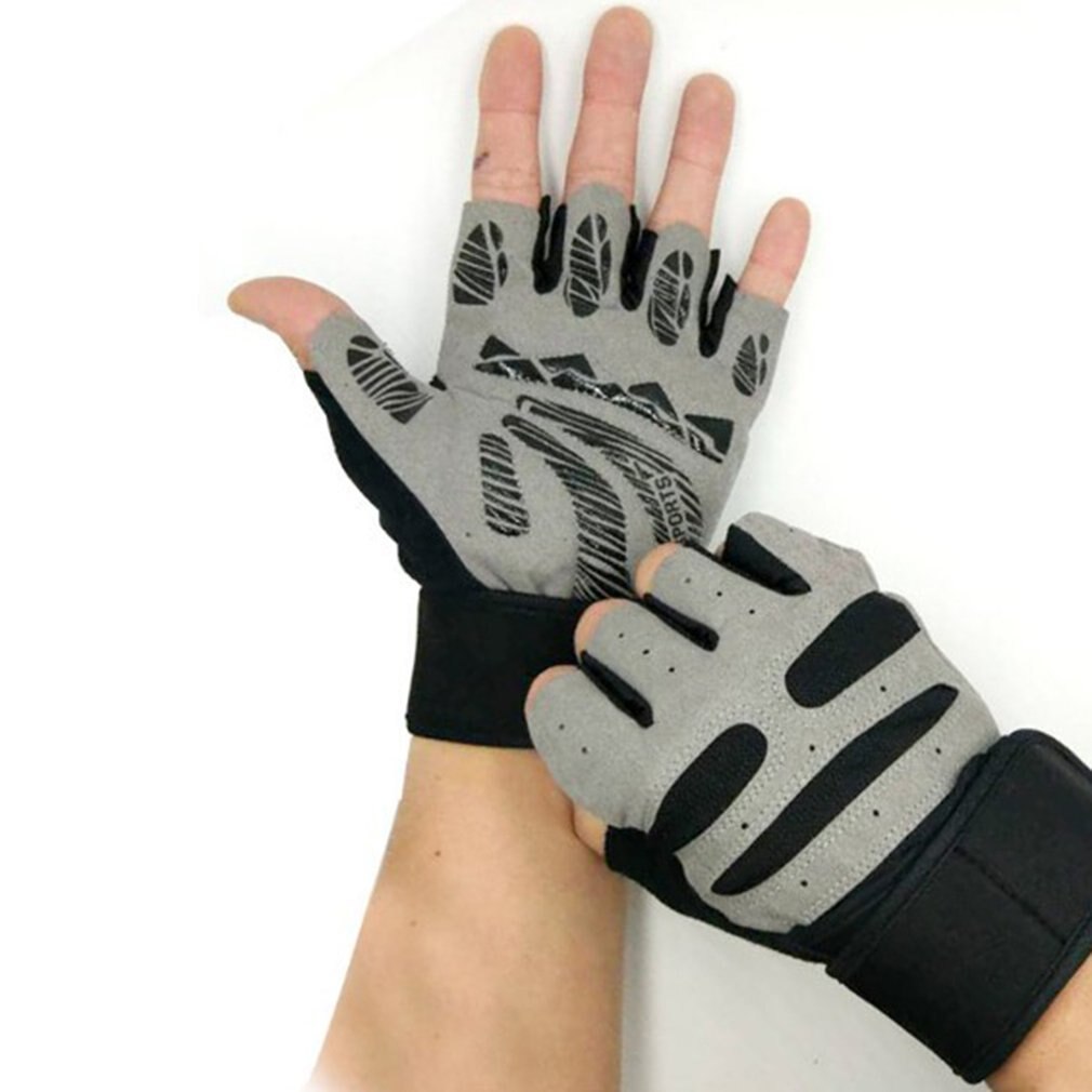 Gants de fitness hommes et femmes équipement de fitness demi-doigts entraînement produits de fitness paume gants de musculation