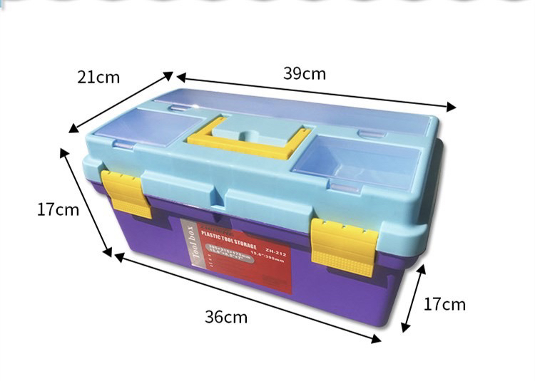 Home Storage Tool Box Cabinet Organizer Plastic Tool Box Multifunction Caixa Organizadora Garage Storage EA60GX
