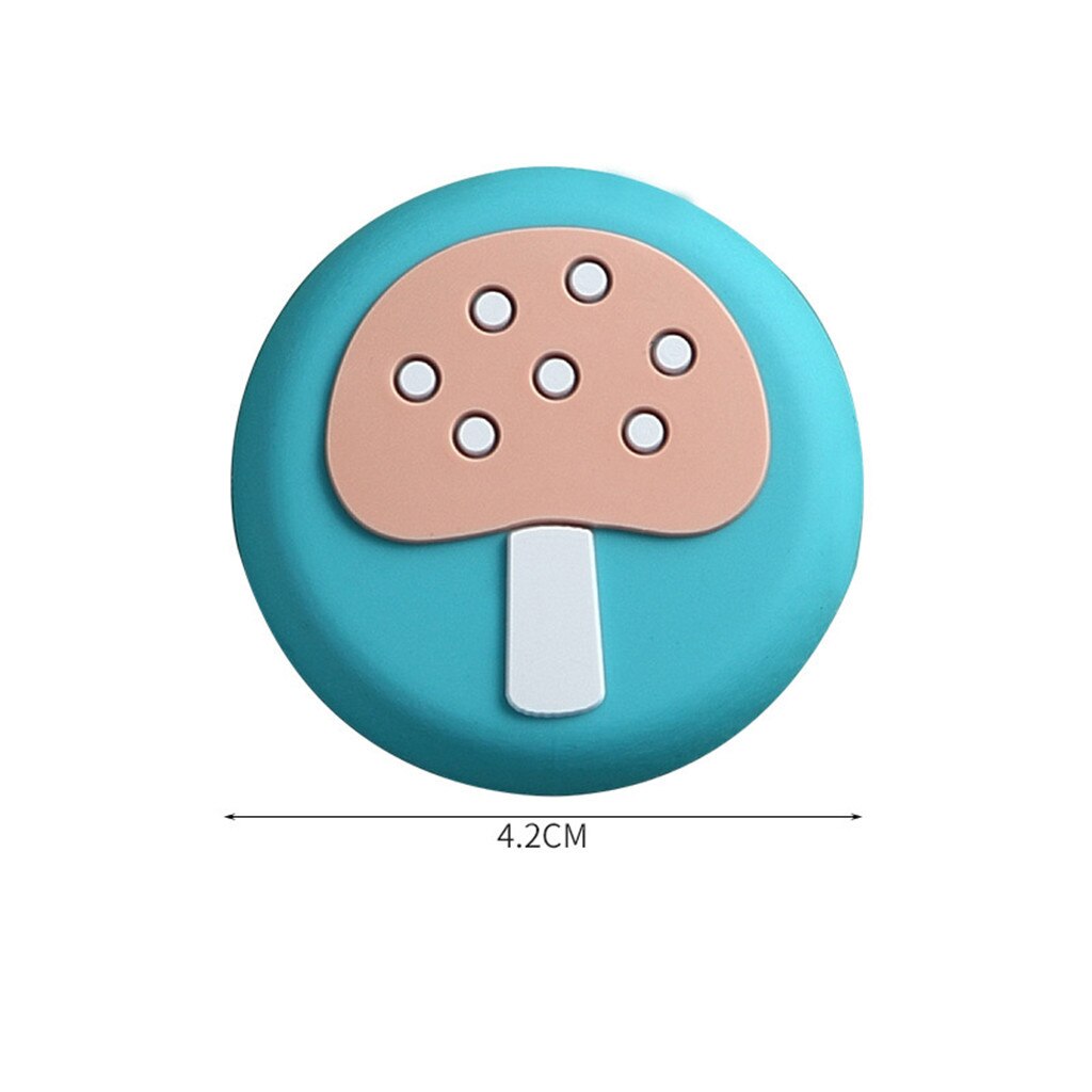 cute Cartoon crash pad door crash pads Silicone Mat Wall Door Back Crash Pad Mute Cushion Crash Pad for door#1021y25: A