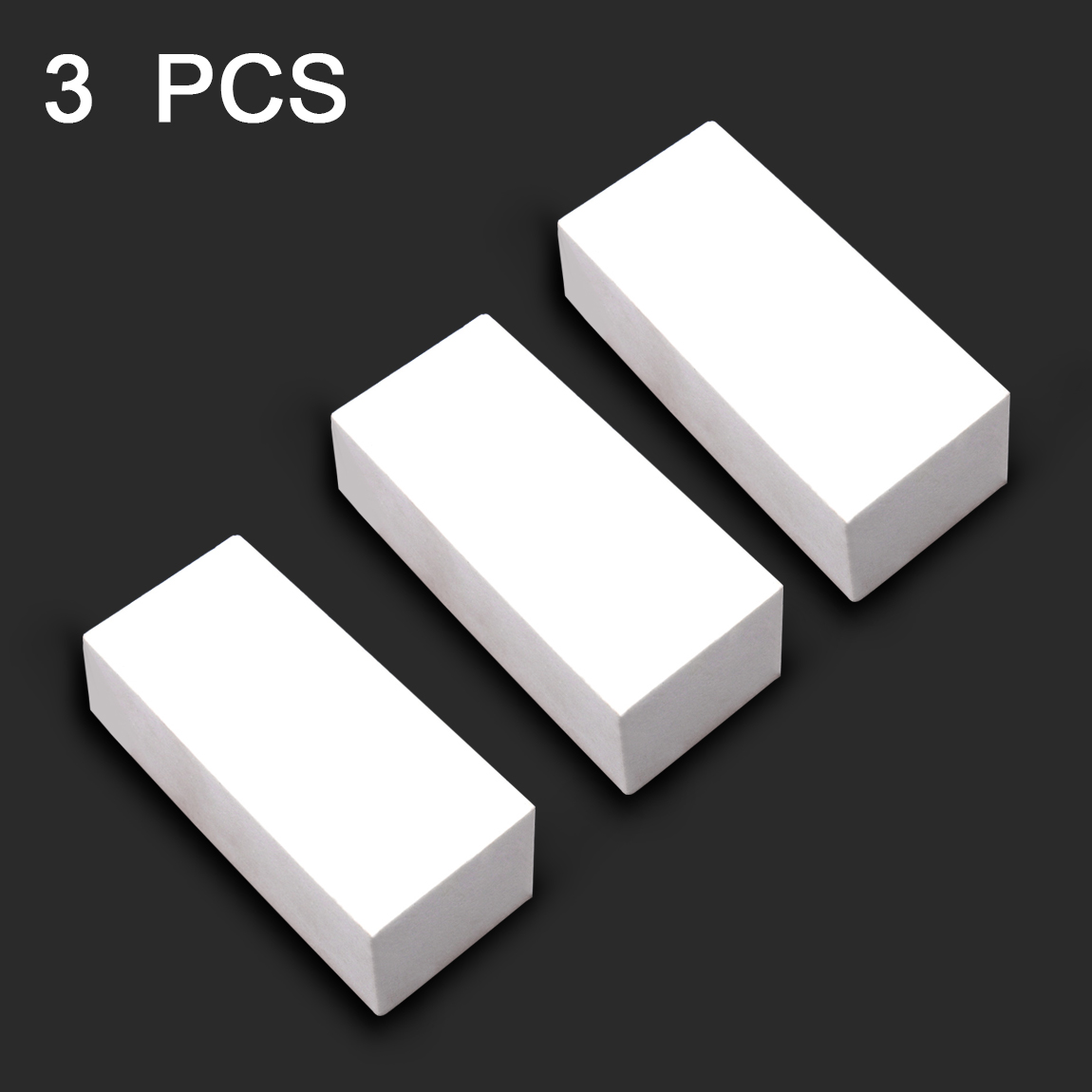 Piedra de corrección de alúmina fundida blanca, piedra para afilar, reparación de piedra de agua de cocina, superficie irregular, herramienta fija, piedra de reparación: 3pcs