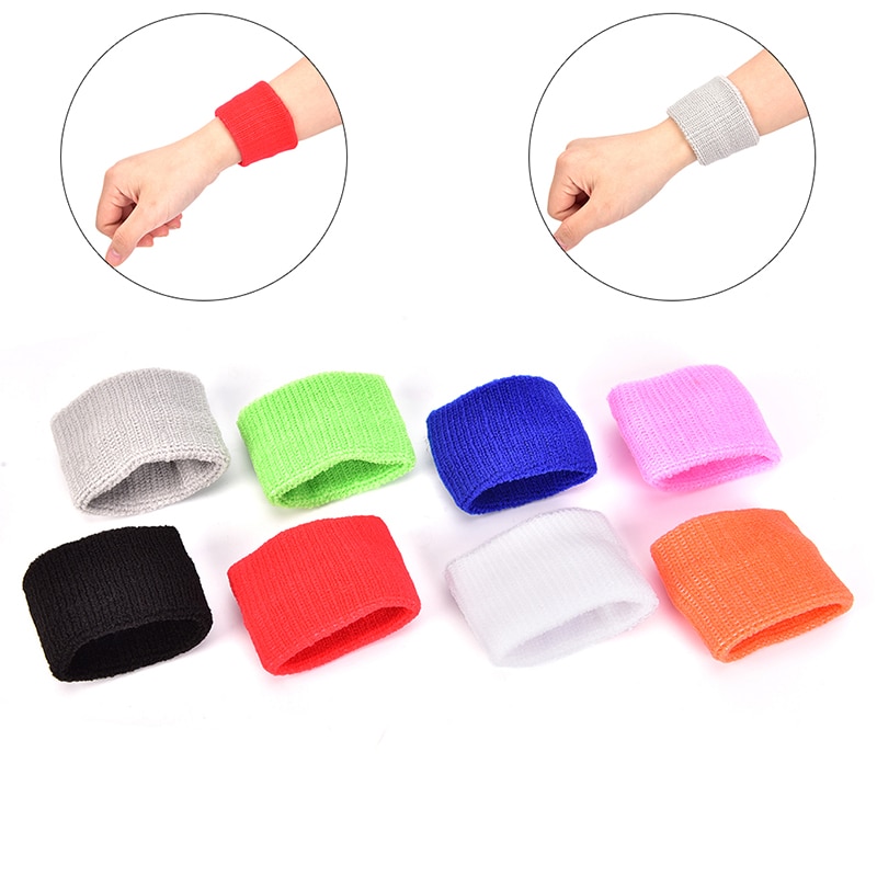 1pc torn armband sport svettband handband svett handledsstöd stag gym basket wraps skydd