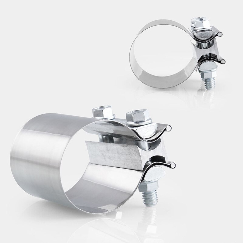 2.5 Inch Muffler Clamp Stainless Steel Pipe 63mm Universal Accessories