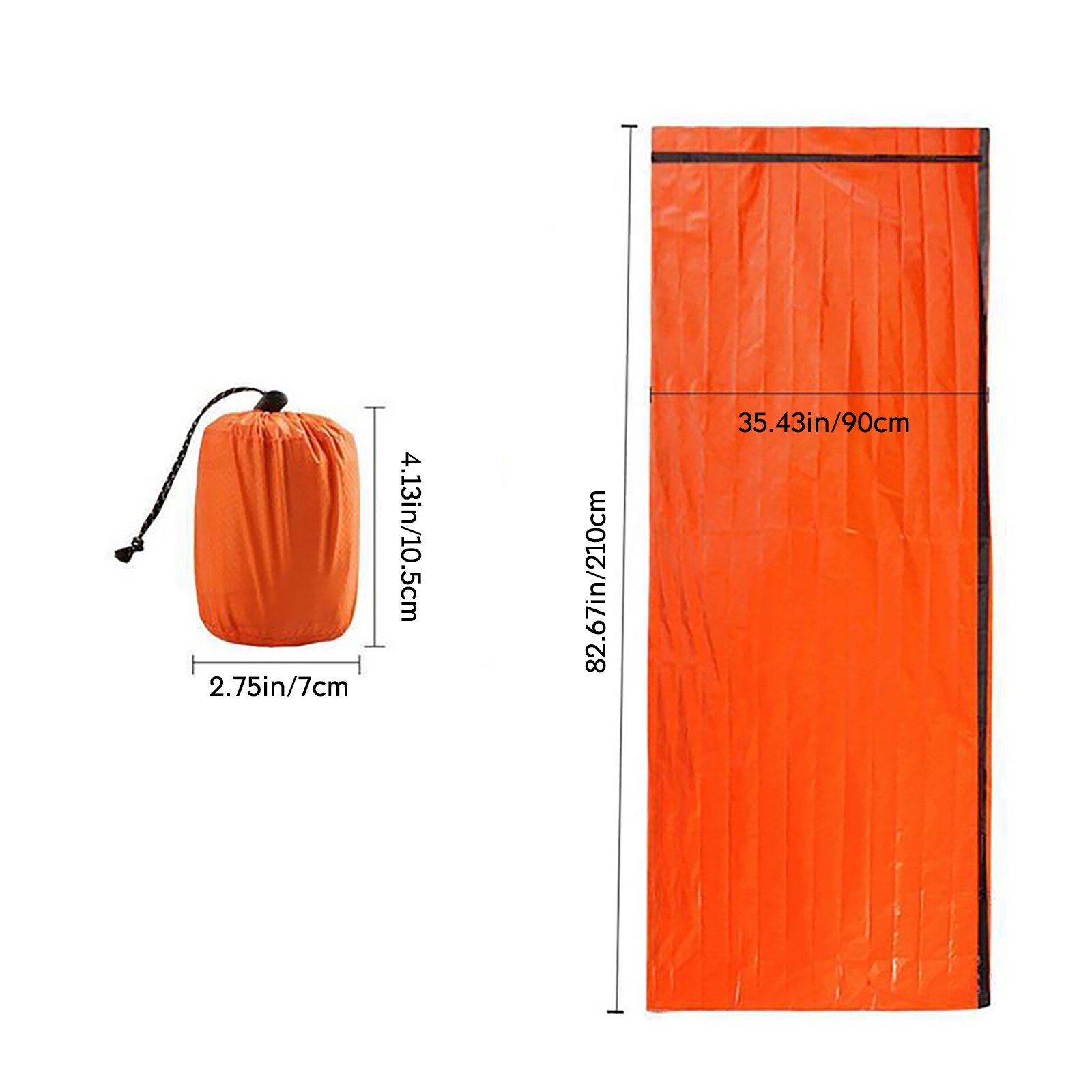 Portable Camping Cold Proof Thermal Camping Mat Blanket Emergency Sleeping Bag Multi Functional Warm And Cold Proof Sleeping Bag