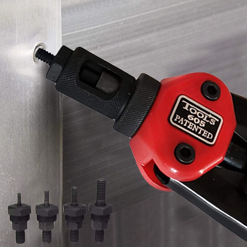 BT-605 Klinkhamer Hand Tool Klinknagel Insert Tool Handleiding Moer Chuck - Hand Klinkhamer Rivet Tool Professionele Installatie Kit