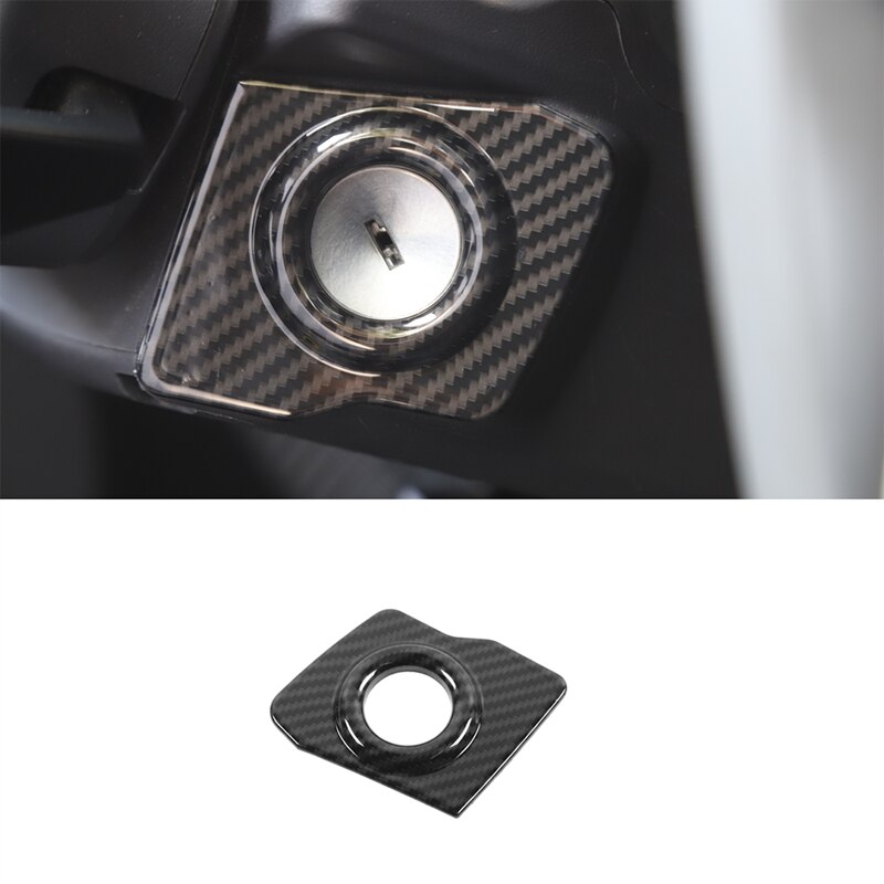 Car Start Button Ignition Key Cover Trim for Jeep Wrangler JK 2007- Accessories