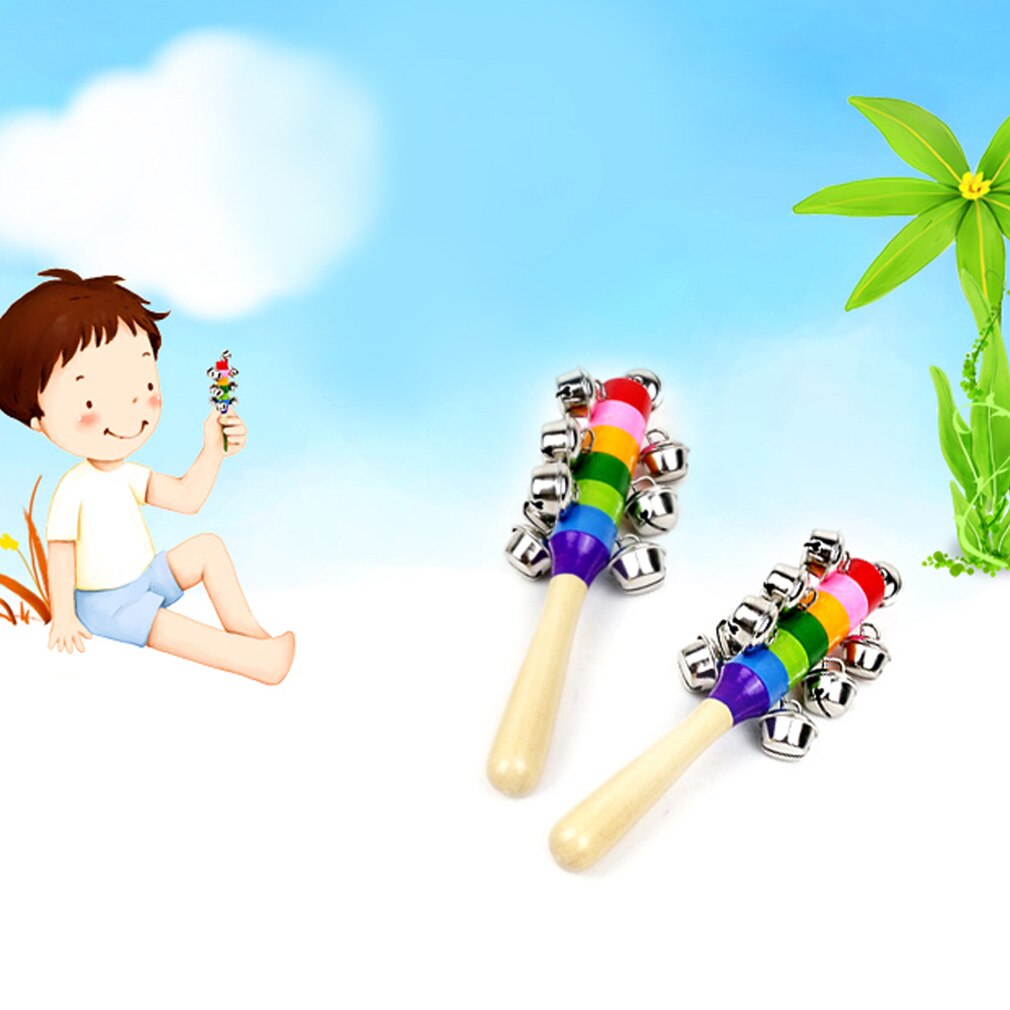 Cute Children Kids Bed Bells Infant Baby Developmental Toys Handbell !