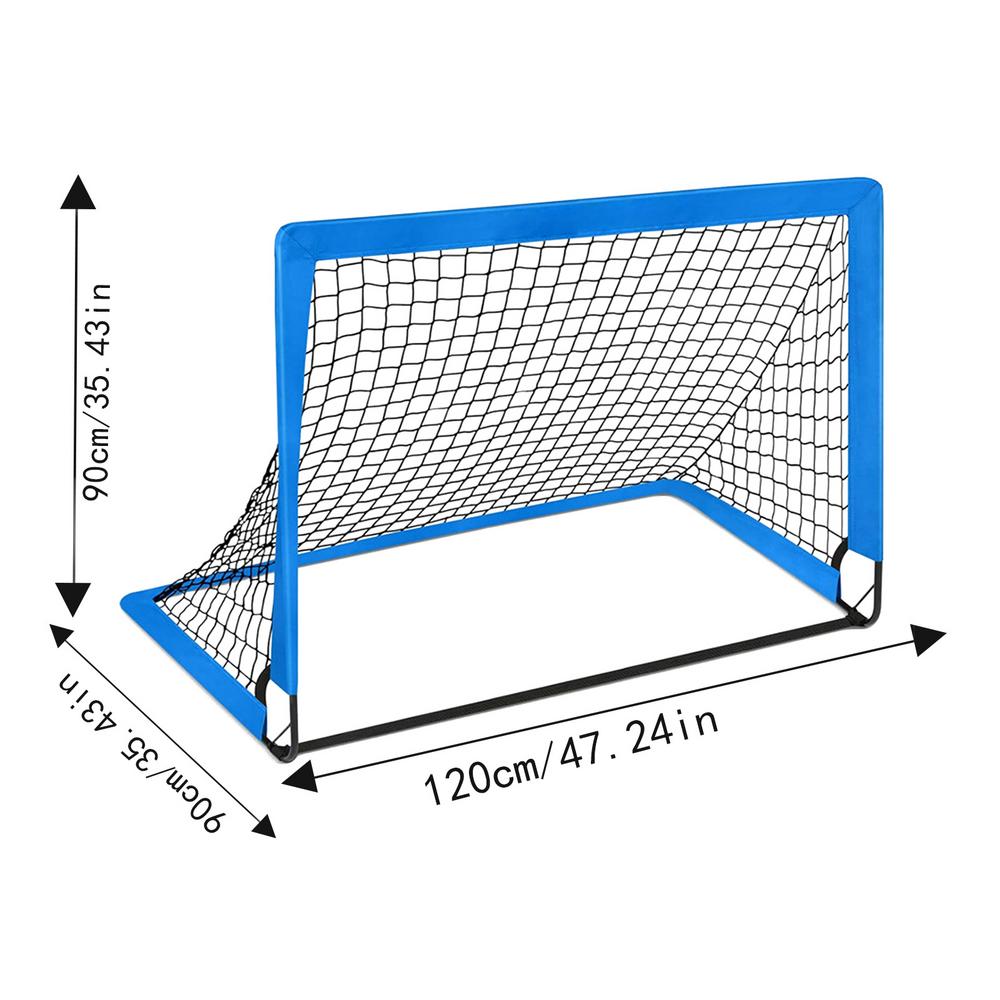 Portería de fútbol pequeña para niños, Red de portería de fútbol portátil para niños, Red de objetivo de fútbol para patio trasero, interior y exterior