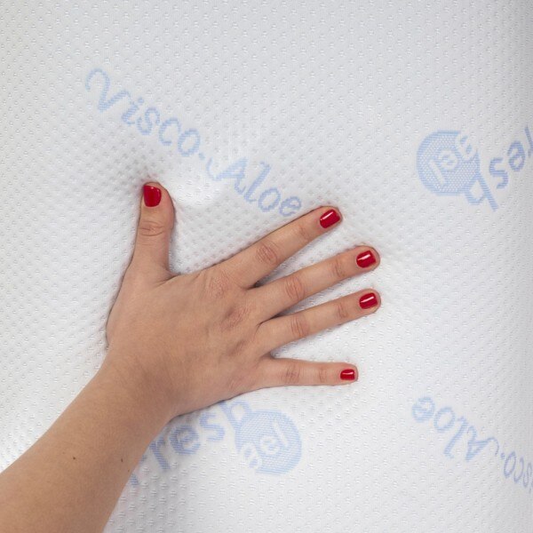 DON DESCANSO Pack 2 Almohadas de Gel con Copos Viscoelástica, 70cm, Firmeza Media, Ergonómicas, Transpirables.