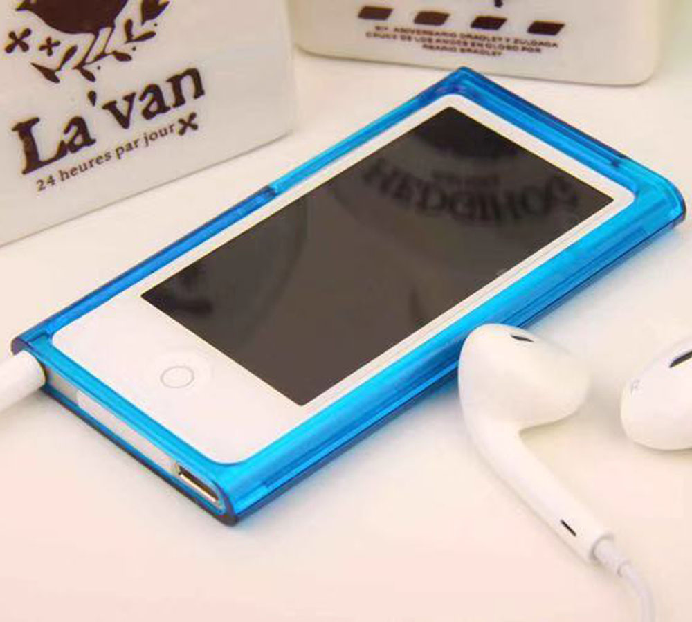 Klare, harte Kunststoffhülle für die Vorder- und Rückseite des Apple iPod Nano 7. 8. 8. Generation mit Filmen