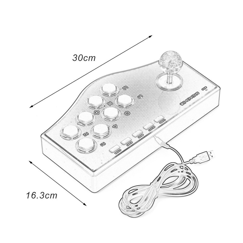 Usb Wired Game Controller Game Rocker Arcade Joystick Usbf Stick Voor PS3 Computer Pc Gamepad Gaming Console