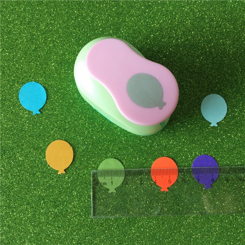 1 "(2.5cm) ballon forme EVA mousse poinçons papier poinçon pour carte de voeux à la main bricolage scrapbook artisanat poinçon machine