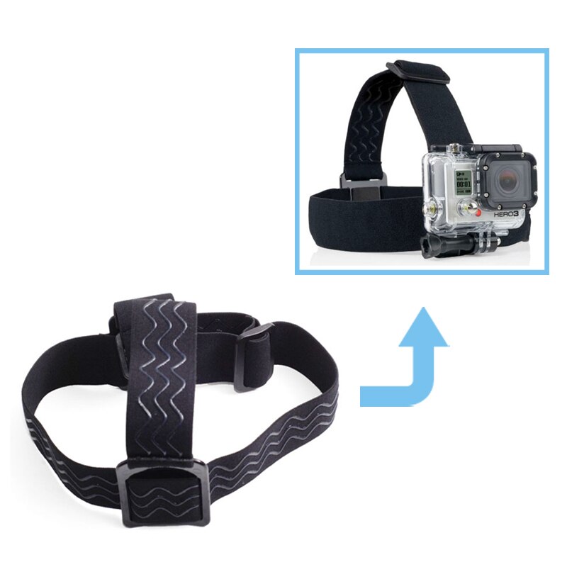 Voor Sjcam Accessoires Borst Harness Mount Hoofd Riem Voor Sjcam SJ4000 SJ5000 M10 Gopro Hero 4 3 + 3 actie Camera