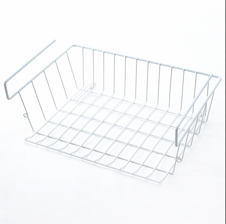 Adjustable Space Rack 1 piece Kitchen Organizer Holder Side Shelf Sidewall Holder Spice Rack Storage