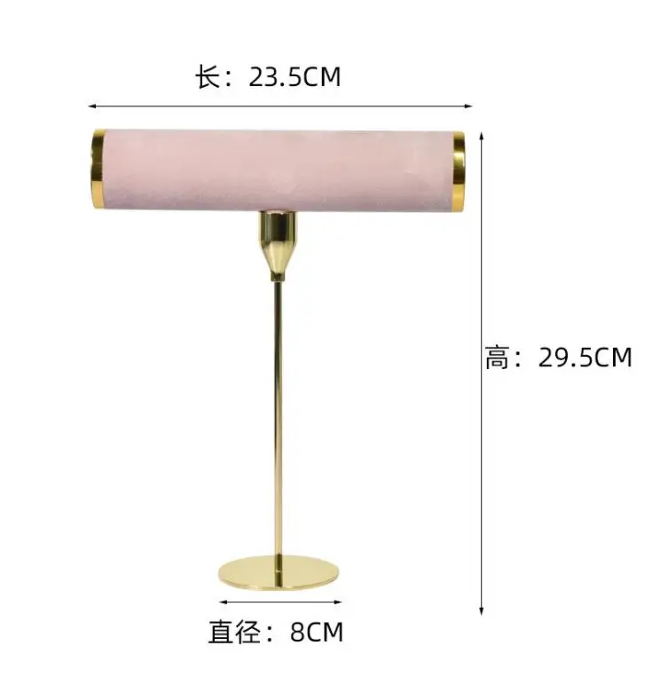 Metalen Armband Horloge Display Stand Sieraden Etalage Rekwisieten Armband Armband Sieraden Opslag: Blauw