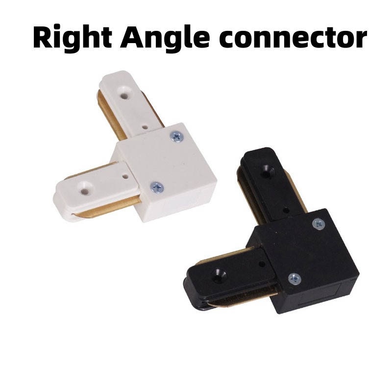 Szyna świetlna doprowadziło 0,5M 1M czarna biała aluminiowa 2-przewodowa lampa szynowa uniwersalna szyna robić reflektorów: pomarańczowy / biały