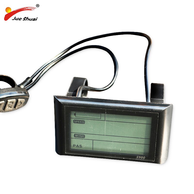 JS E-Bike LCD Display Waterproof Speedometer Wireless Bicycle Computer Connect Accessories Cycling Potentiometer Sensor Panel