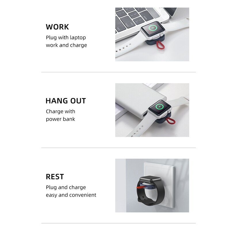 Draadloze Oplader Accessoires Magnetische Draadloze Universele Snelle Draadloze Oplader Dock Iwatch Apple Horloge Voor 1st Om 5th Generatie