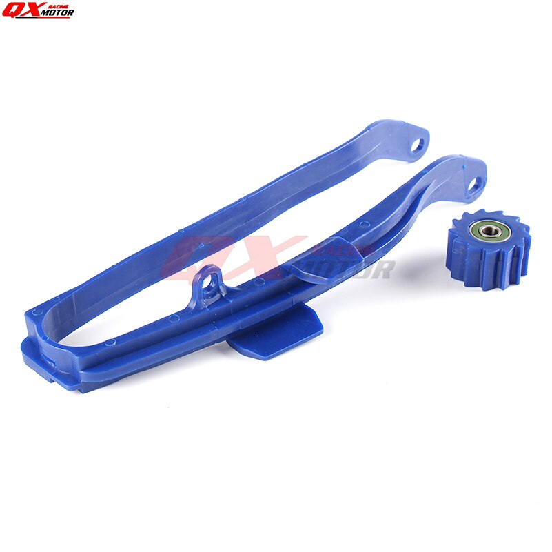 Chain Slider Swingarm Guide Lower Roller + Rear Chian Guide Guard Kits For WR250F WR450F YZ250F YZ450F