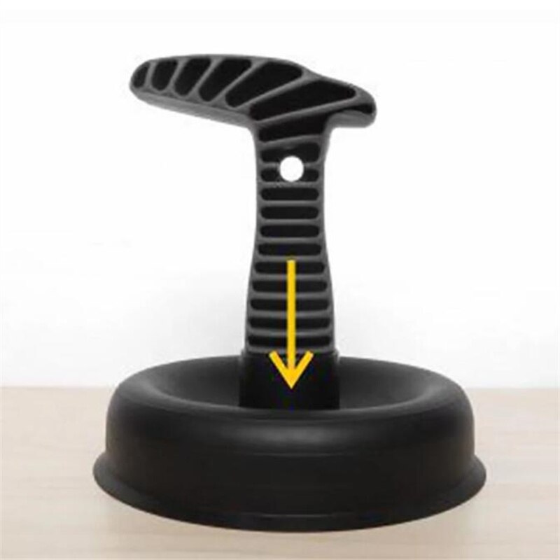 Stantuffo Per WC Potente Ad Alta Pressione - Doppia Ventosa In Gomma | Per Servizi Igienici, Lavandini E Docce - Foto 4