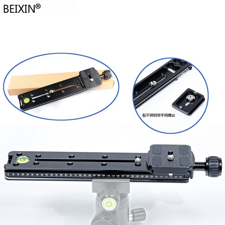 NNR-100 NNR-150 NNR-200 Lengthen Camera Mounting Bracket Quick Release Plate For Digital Camera Arca Swiss Tripod Ball Head