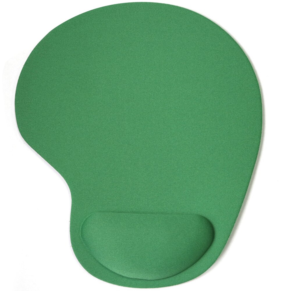 Tapis de souris EVA de couleur unie, tapis de Table de jeu confortable avec Support de poignet antidérapant: type B green