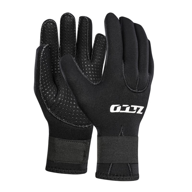 Guantes de buceo de neopreno de 3mm para pesca submarina, guantes antideslizantes, guantes ajustables para mantener el calor, accesorios de buceo
