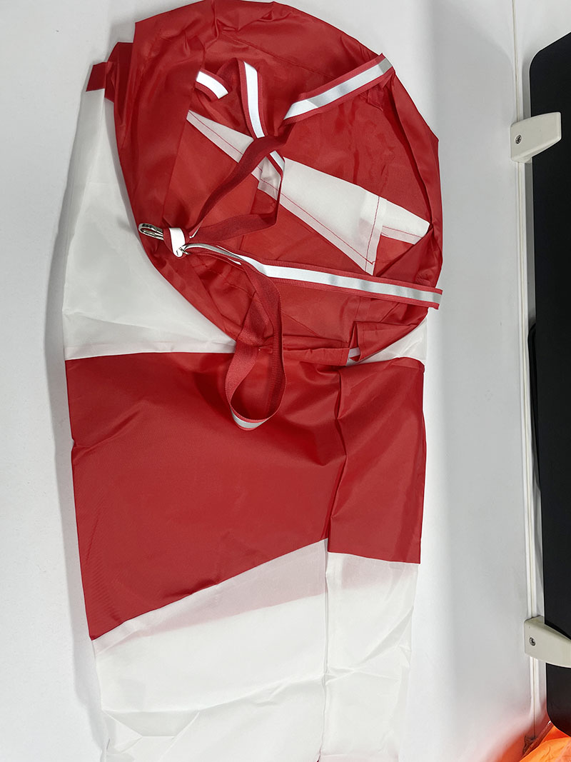 80/100/150cm Windsock Weathervane Scratchproof Windproof fluorescent Reflective windsock weather bag wind vane wind wind direct: 1m / red white