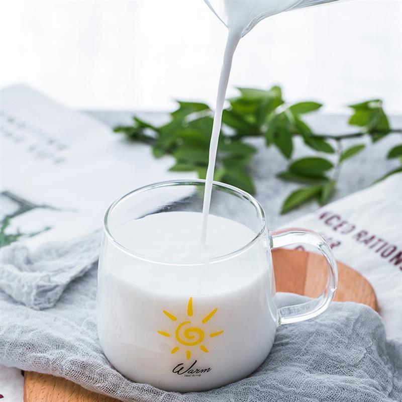 450ml kirkasta lämmönkestävää teetä olutmuki mehukuppi kahvikupit muki lasimuki lämmönkestävä juoma-astia juomamuki kupit