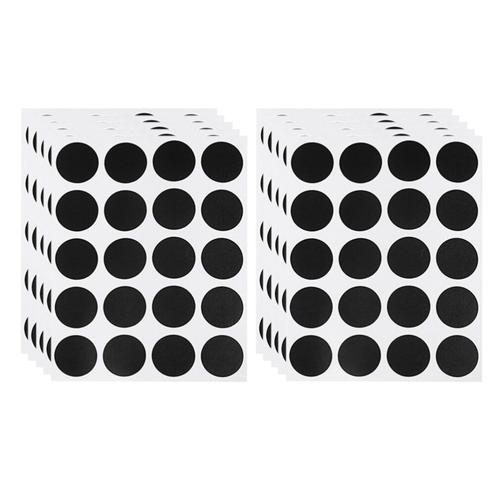 10 Sheets Adhesive Label Chalkboard Sticker Labels Kitchen Seasoning Bottle Stickers: Default Title