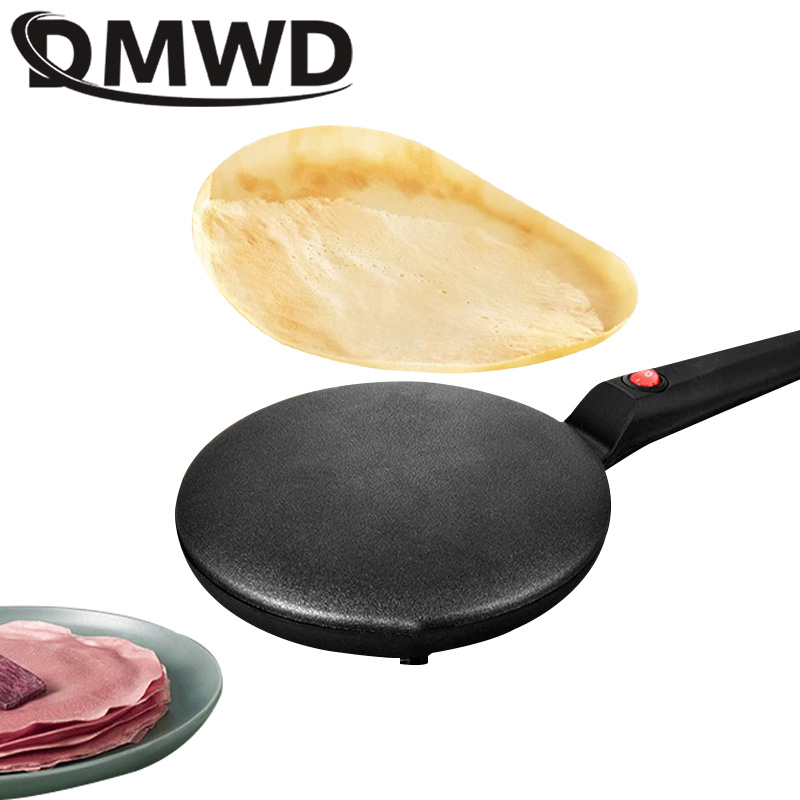 110 V/220 V Automatische Pannenkoek Making Machine Instant Verwarming DIY Snack Burrito Bakpan Crêpe Maker Loempia Flapjacks Skille