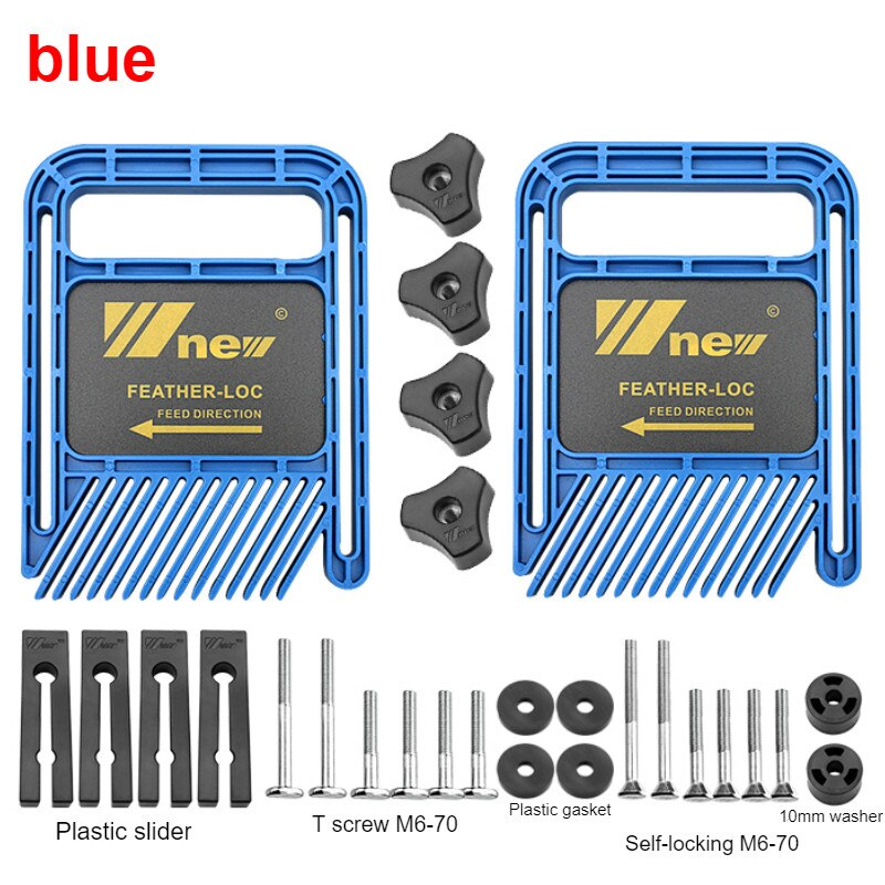 Rozszerzony wielofunkcyjny zestaw piór Loc tablica robić maszyny robić grawerowania trzepnięcie piła stołowa piła taśmowa wskaźnik kątowy otwór narzędzia stolarskie: Extended niebieski