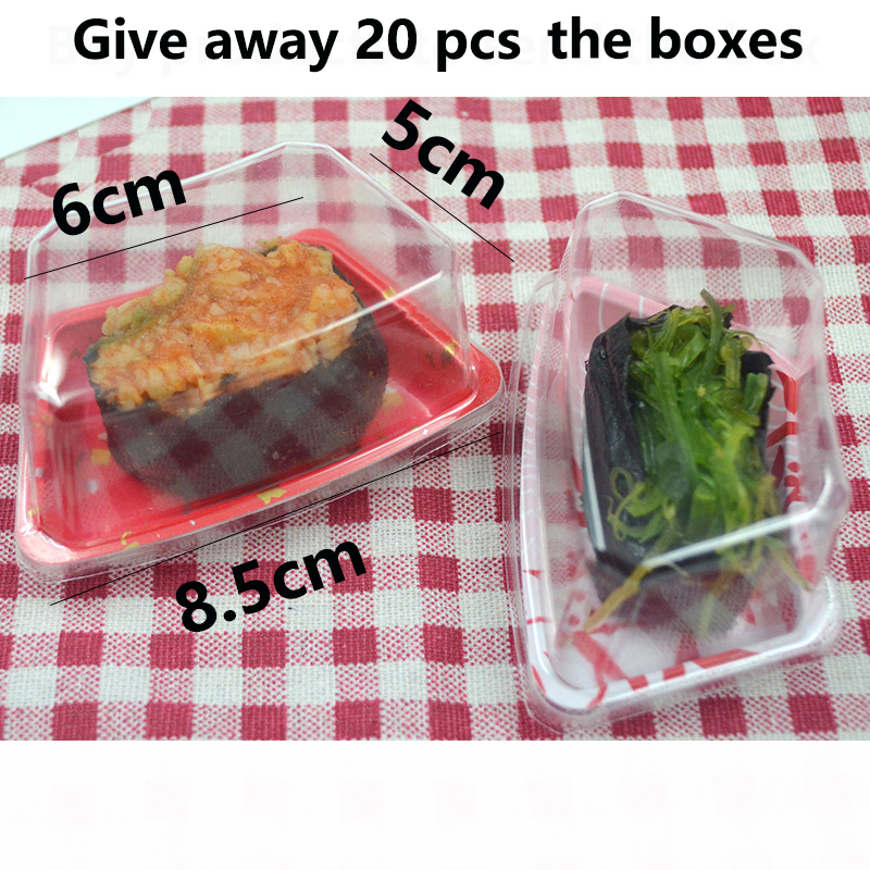 50 Pcs Microwavable Plastic Plaat Zwarte Afdrukken Container Met Transparante Deksel