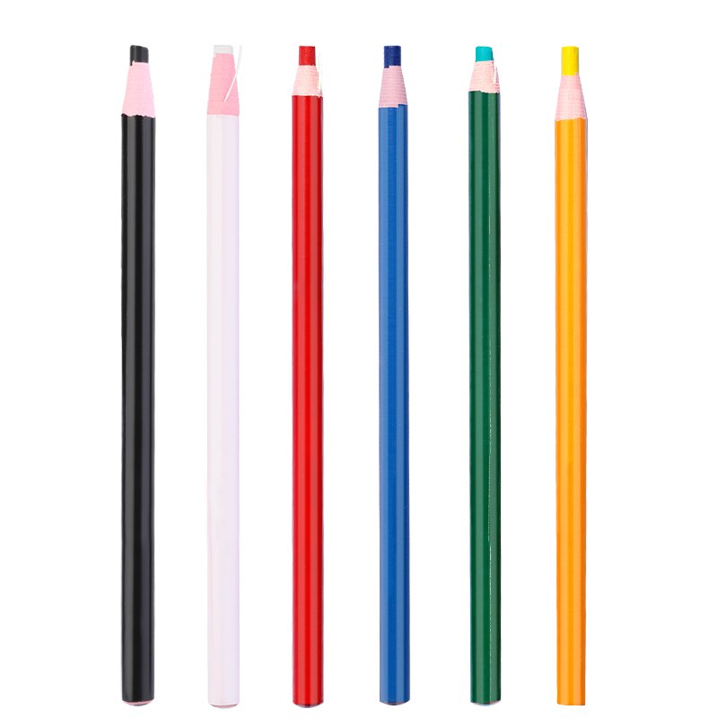 SHWAKK 6pcs Fabric Marker Pen Pencil Fade Out For Drawing Lines Disappearing Marker Pen For Tailors DIY Sewing Accessories: mixed