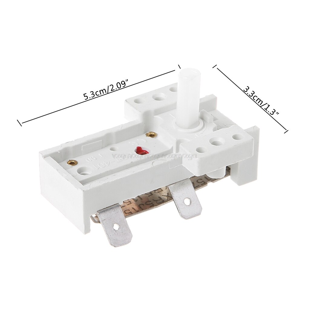 16A 250V Electric Heater Temperature Controller Parts Thermostat Lamp Control Switch Home Appliance Accessories My17 19
