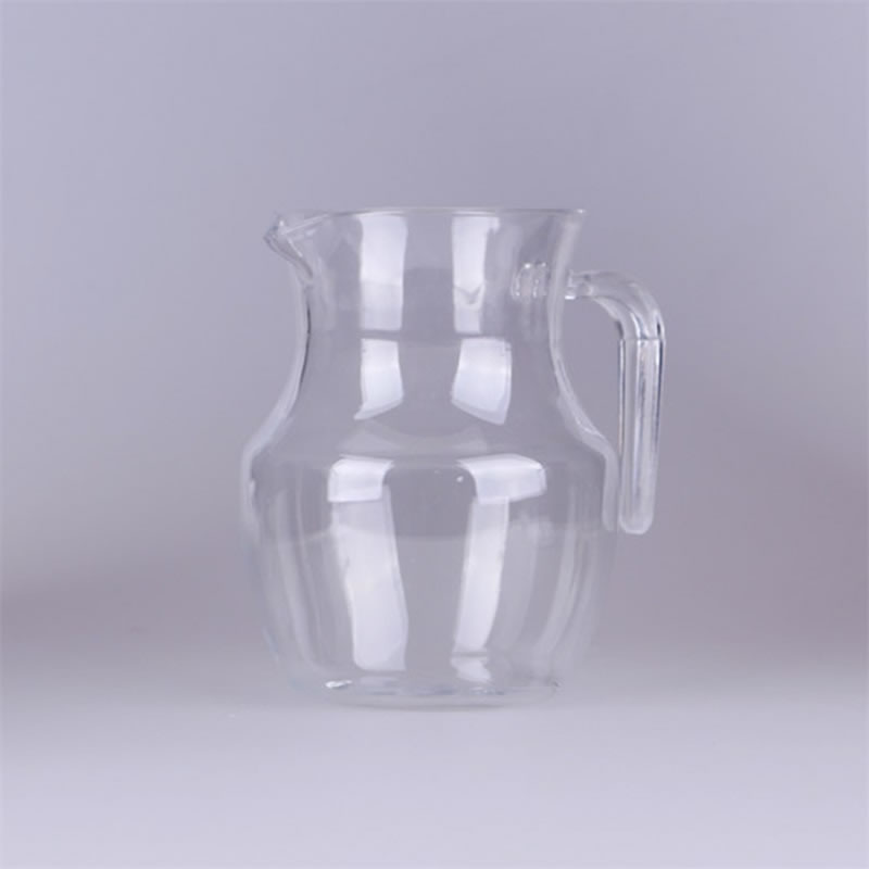 Plastic Serving Pitcher Transparent Water Carafe for Coffee Juice Ice Tea Wine Beverage Dispenser Tea Pot with Lid Drinkware