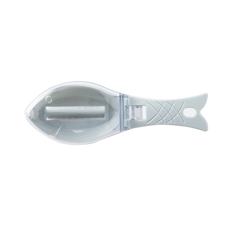Vis Huid Schraper Schubben Borstel Verwijderen Schalen Vis Scaler Remover Praktische Snelle Reiniging Huid Keuken Gadgets: Blauw