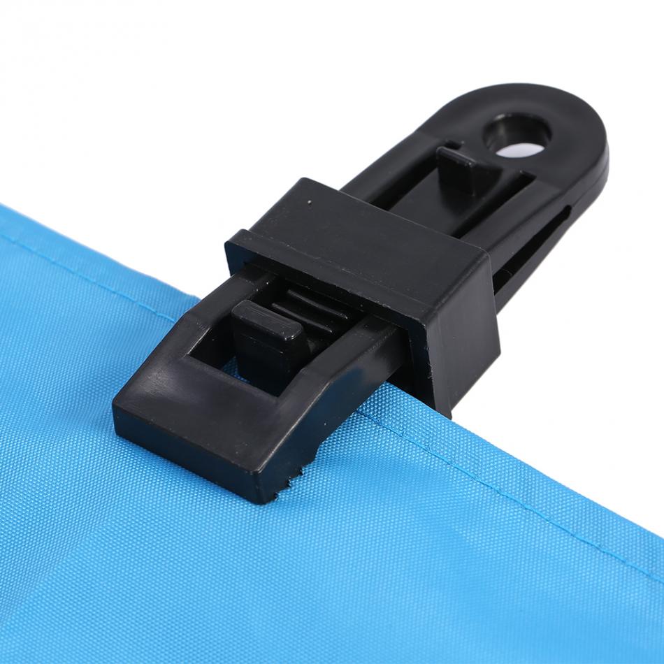 6 pz/set ad alta resistenza di plastica tenda morsetto clip Kit Heavy Duty bloccaggio Tarp clip per il campeggio all&#39;aperto e escursionismo accessori