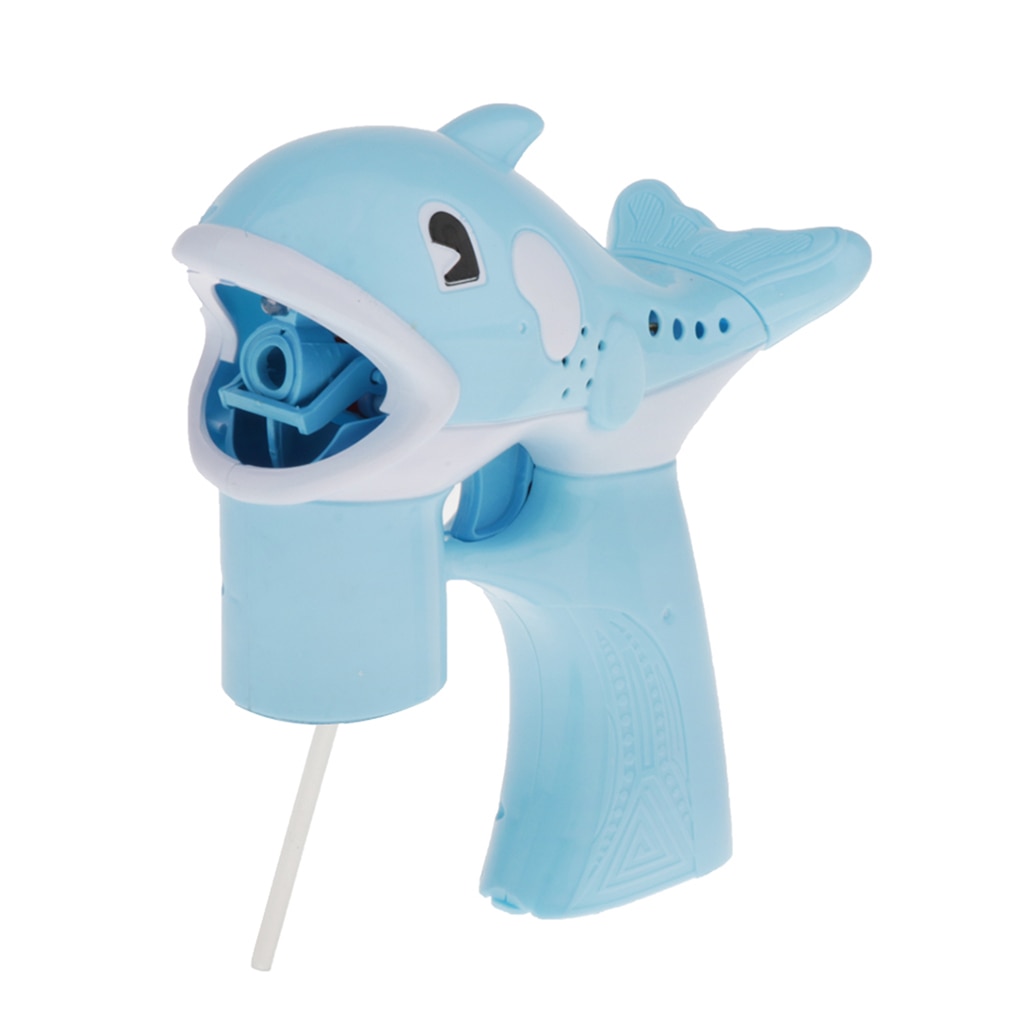 Cartoon Baby Kids Animal Dolfijn Elektrische Bubble Blower Speelgoed